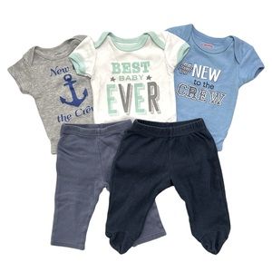 Lot of 0-3 Month Baby Clothes